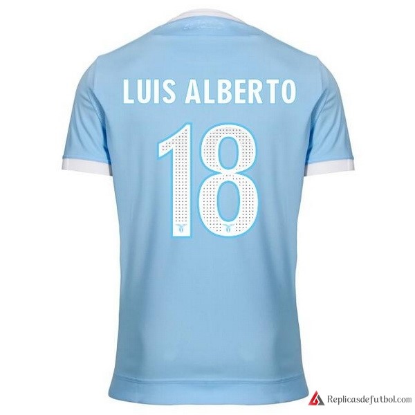 Camiseta Lazio Primera equipación Luis Alberto 2017-2018
